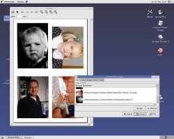 Screenshot of GNOME Photo Printer