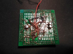 Altera FPGA board back view
