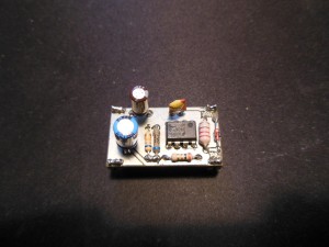 MC34063 board front view